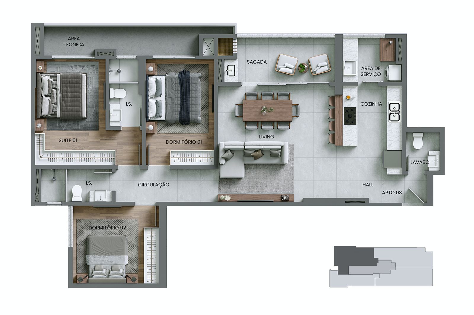 Apartamento no centro de Piçarras – cull tower8